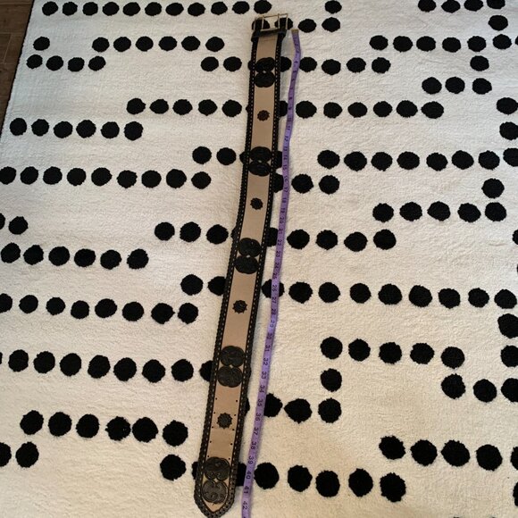 Wide Statement Brown Braided Leather Canvas Boho Chic 70s Hippie Corset Belt - Picture 8 of 13